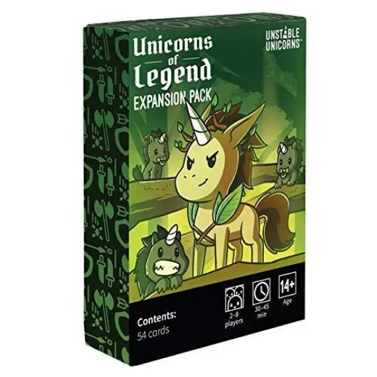 Portada Unstable Unicorns: Unicorns of Legend Expansion Pack 