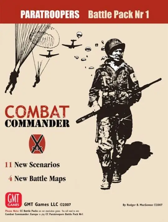 Portada Combat Commander: Battle Pack #1 – Paratroopers Chad Jensen