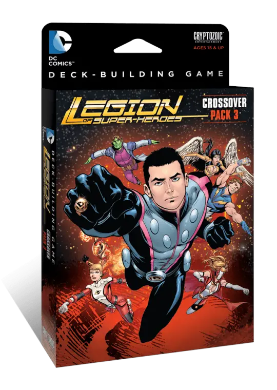 Portada DC Comics Deck-Building Game: Crossover Pack 3 – Legion of Super-Heroes 