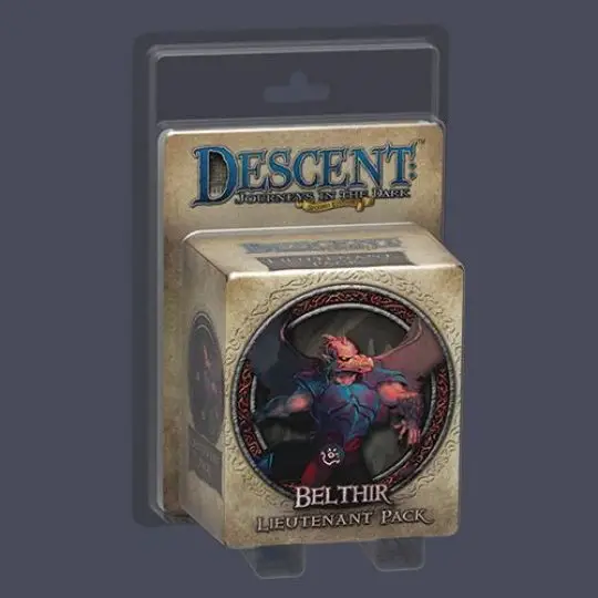 Portada Descent: Journeys in the Dark (Second Edition) – Belthir Lieutenant Pack Daniel Clark (I)