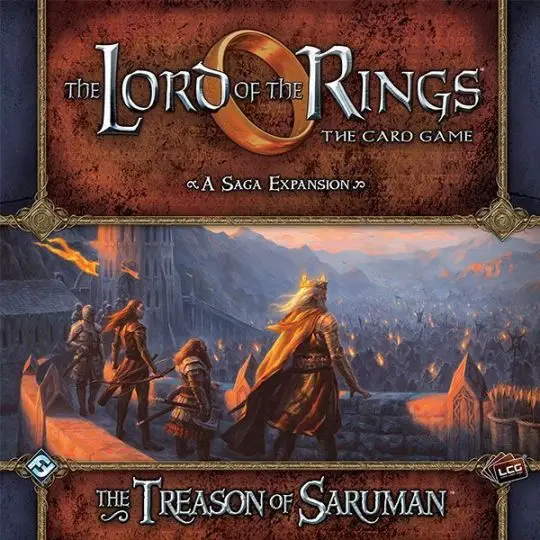 Portada The Lord of the Rings: The Card Game – The Treason of Saruman Claudio Pozas