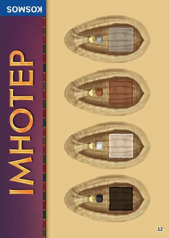 Portada Imhotep: The Private Ships – Mini Expansion 