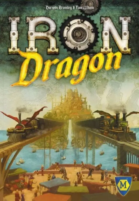 Portada Iron Dragon Sistema de raíles Crayon