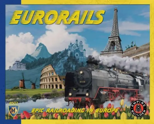Portada Eurorails Sistema de raíles Crayon