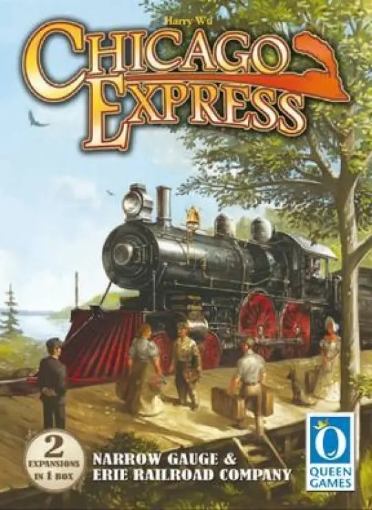 Portada Chicago Express: Narrow Gauge & Erie Railroad Company John Bohrer
