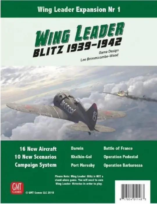 Portada Wing Leader: Blitz 1939-1942 