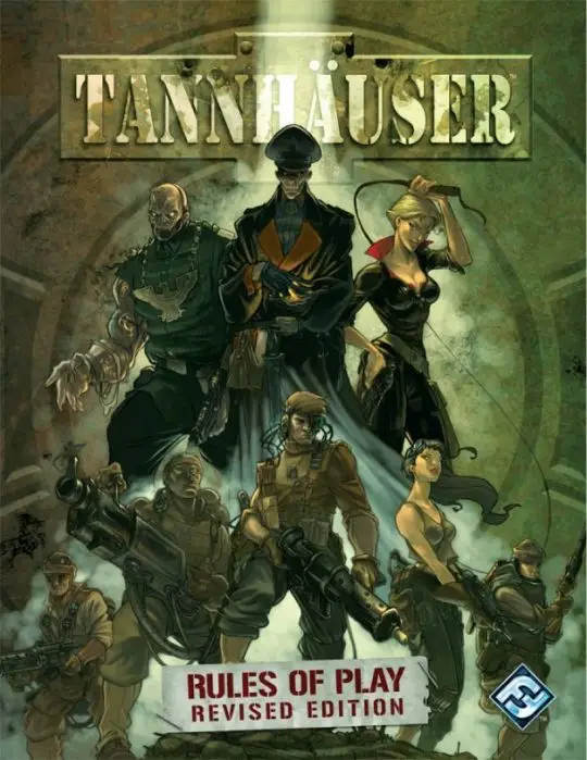 Portada Tannhäuser Revised Edition Rulebook 