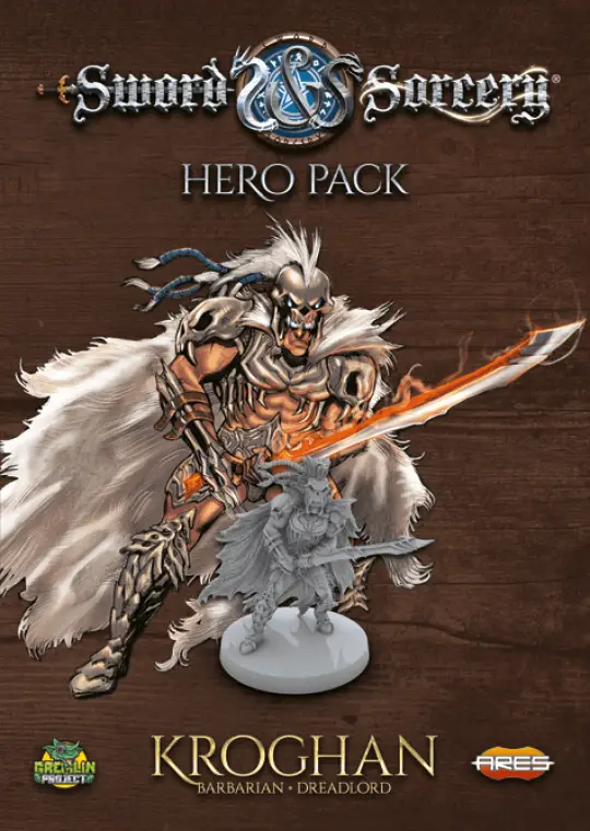 Portada Sword & Sorcery: Hero Pack – Kroghan the Barbarian/Dreadlord Simone Romano