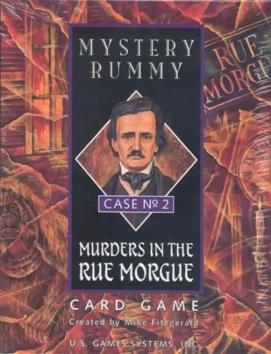 Portada Mystery Rummy: Murders in the Rue Morgue Mike Fitzgerald