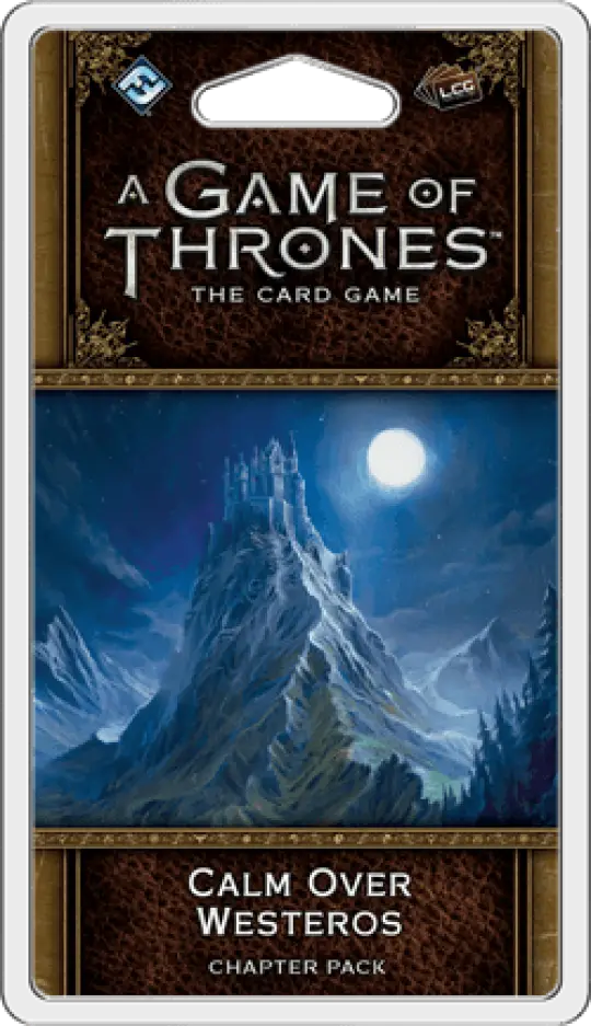 Portada A Game of Thrones: The Card Game (Second Edition) – Calm over Westeros 