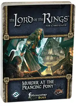 Portada The Lord of the Rings: The Card Game – Murder at the Prancing Pony