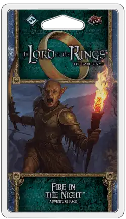 Portada The Lord of the Rings: The Card Game – Fire in the Night
