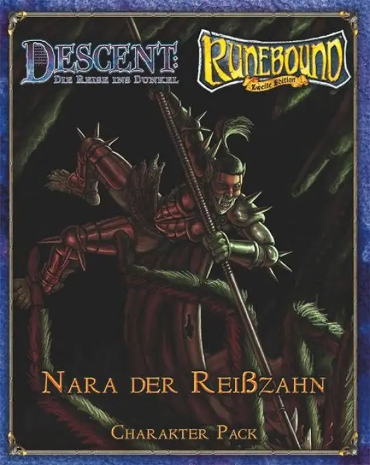 Portada Descent / Runebound / Runewars Figure: Nara The Fang 