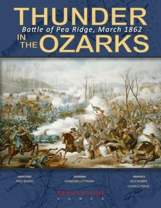 Portada Thunder in the Ozarks: Battle for Pea Ridge, March 1862 Hermann Luttmann