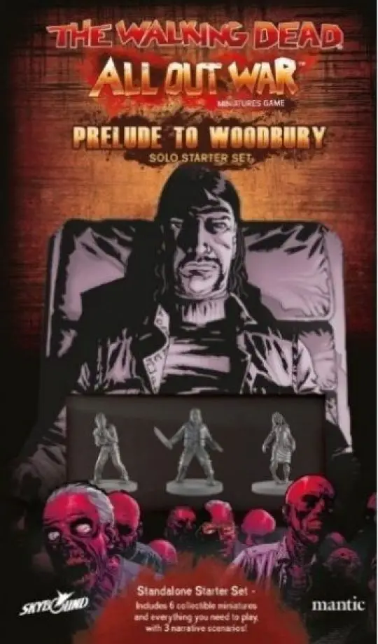 Portada The Walking Dead: All Out War – Prelude to Woodbury Solo Starter Set