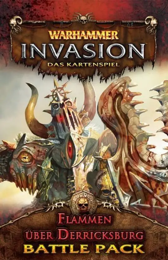 Portada Warhammer: Invasion – The Burning of Derricksburg James Hata