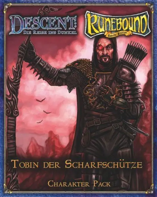 Portada Descent / Runebound / Runewars: Tobin Farslayer 