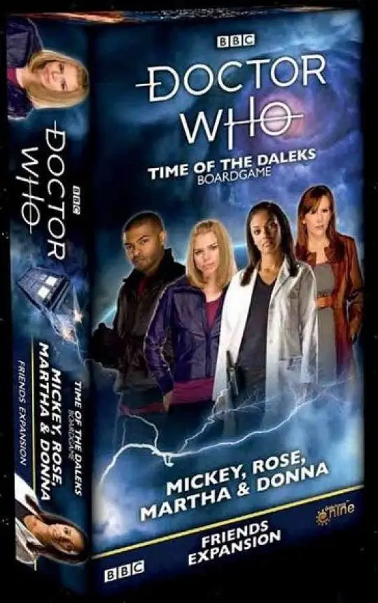 Portada Doctor Who: Time of the Daleks – Mickey, Rose, Martha & Donna 
