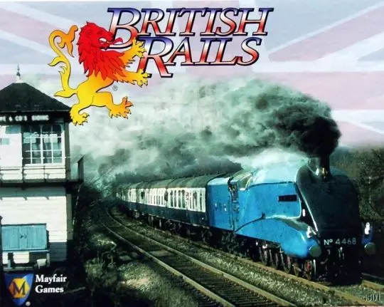 Portada British Rails Sistema de raíles Crayon