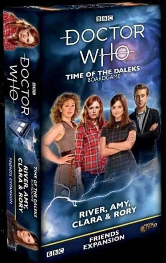 Portada Doctor Who: Time of the Daleks – River, Amy, Clara & Rory 