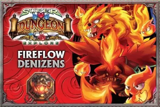 Portada Super Dungeon Explore: Fireflow Denizens Deke Stella