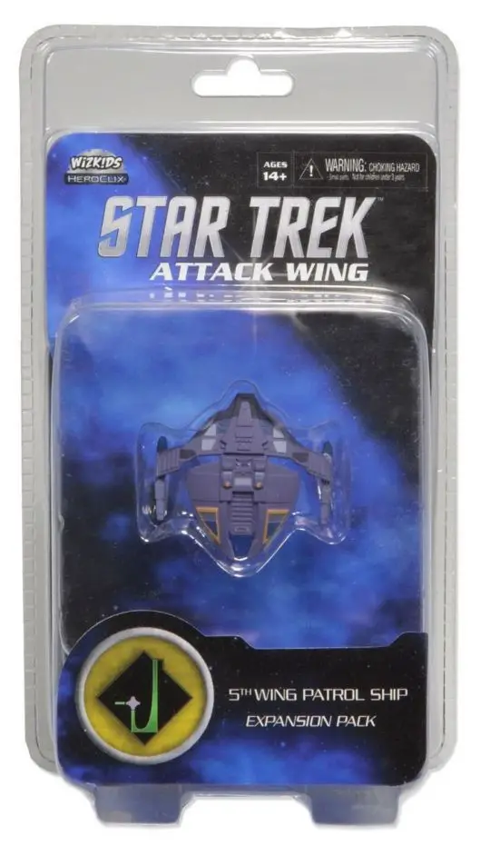 Portada Star Trek: Attack Wing – 5th Wing Patrol Ship Expansion Pack 