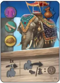 Portada Agra: Ambabari Elephant Promo Card