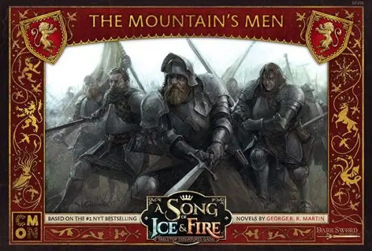 Portada A Song of Ice & Fire: Tabletop Miniatures Game – The Mountain's Men 