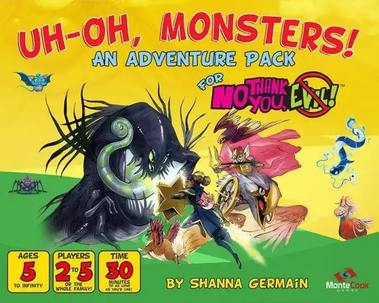 Portada No Thank You, Evil!: Uh-Oh, Monsters!