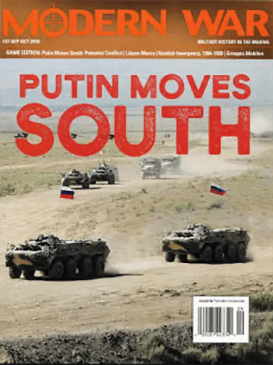 Portada Putin Moves South Magazine: Modern War