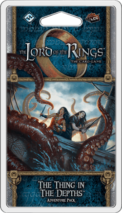 Portada The Lord of the Rings: The Card Game – The Thing in the Depths