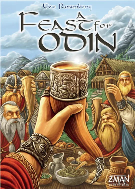 Portada A Feast for Odin Componentes: Polyominoes