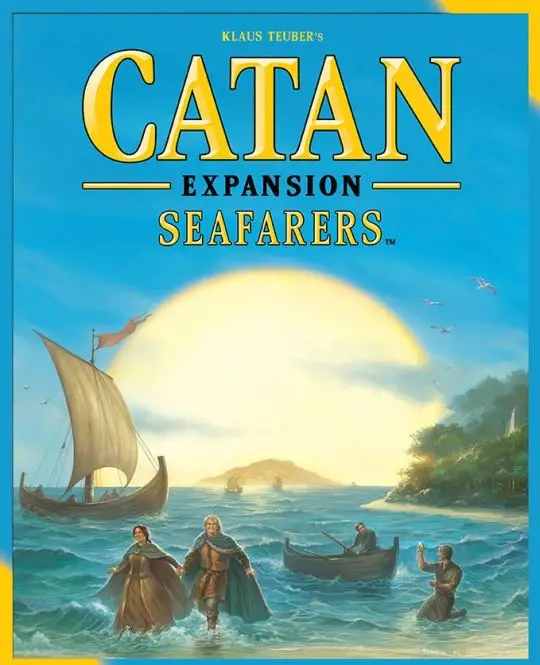 Portada Catan: Seafarers Componentes: Baldosas hexagonales