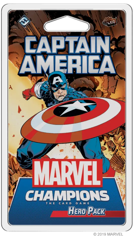 Portada Marvel Champions: The Card Game – Captain America Hero Pack 