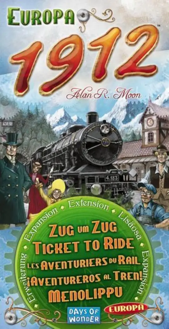 Portada Ticket to Ride: Europa 1912 