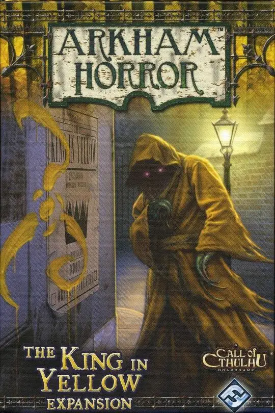 Portada Arkham Horror: The King in Yellow Expansion 