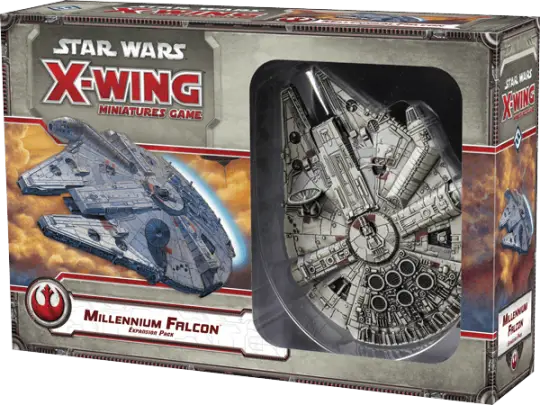 Portada Star Wars: X-Wing Miniatures Game – Millennium Falcon Expansion Pack 