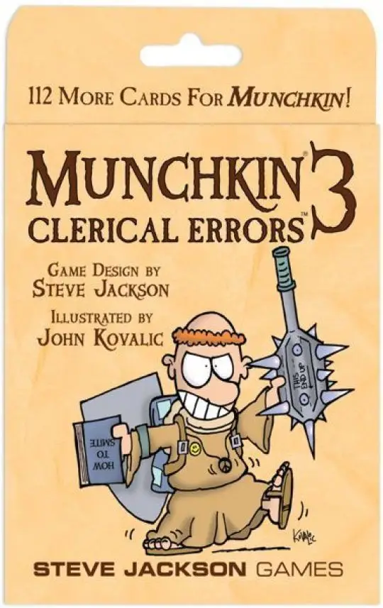 Portada Munchkin 3: Clerical Errors 