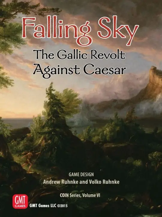 Portada Falling Sky: The Gallic Revolt Against Caesar Volko Ruhnke