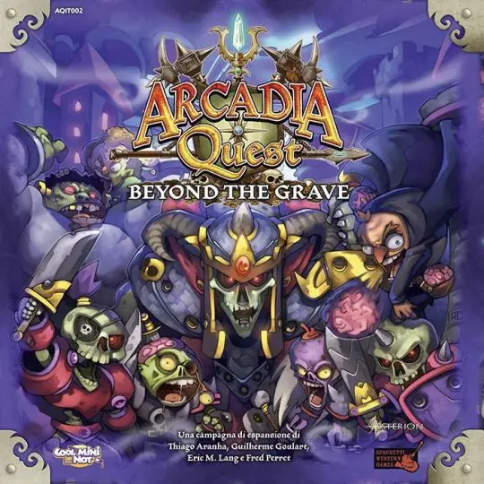 Portada Arcadia Quest: Beyond the Grave Fred Perret