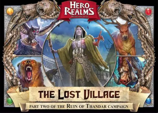 Portada Hero Realms: The Lost Village Campaign Deck Darwin Kastle