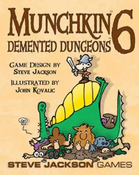 Portada Munchkin 6: Demented Dungeons 
