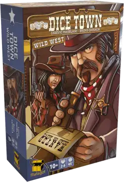 Portada Dice Town: Wild West