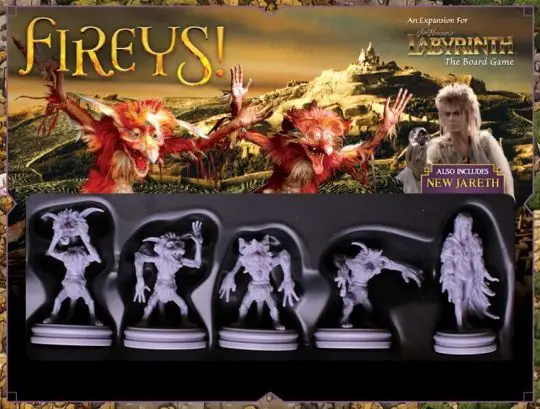 Portada Jim Henson's Labyrinth: The Board Game – Fireys! Expansion