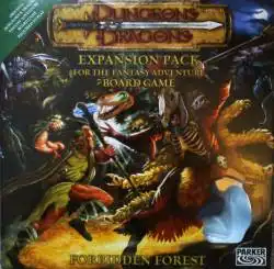 Portada Dungeons & Dragons: The Fantasy Adventure Board Game – Forbidden Forest Expansion Pack
