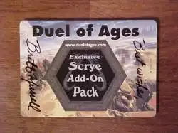 Portada Duel of Ages: Scrye Add-On Pack
