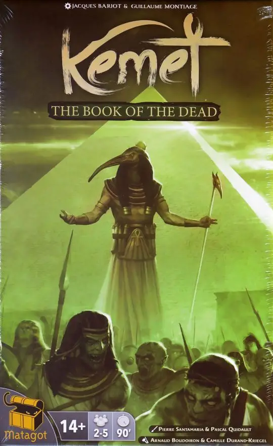 Portada Kemet: Blood and Sand – Book of the Dead Guillaume Montiage