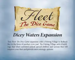 Portada Fleet: The Dice Game – Dicey Waters Expansion
