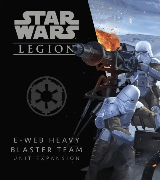 Portada Star Wars: Legion – E-Web Heavy Blaster Team Unit Expansion 