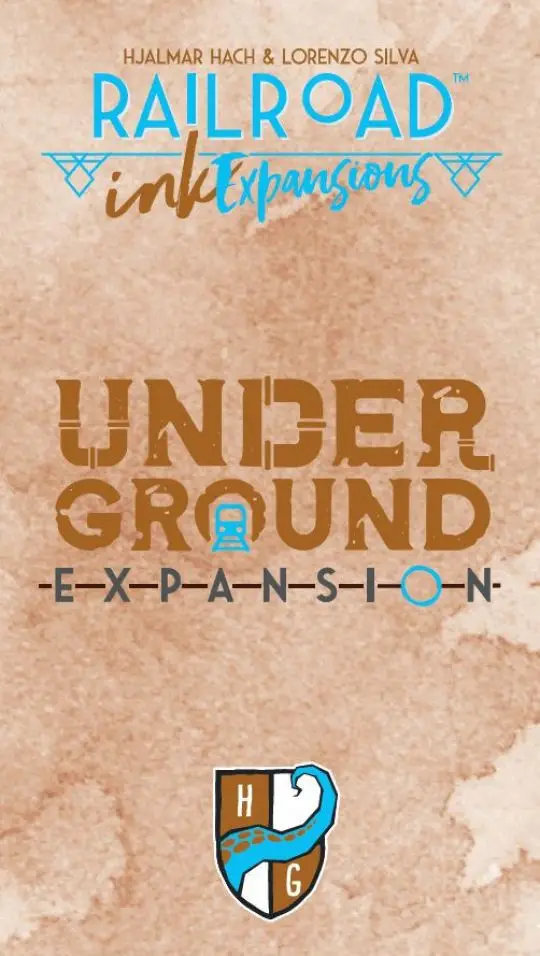 Portada Railroad Ink: Underground Expansion Pack 